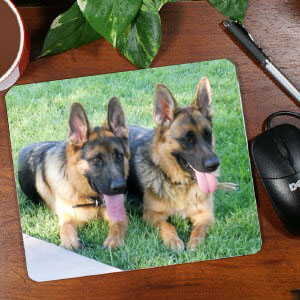 Photo mousepad with your dogs image !!