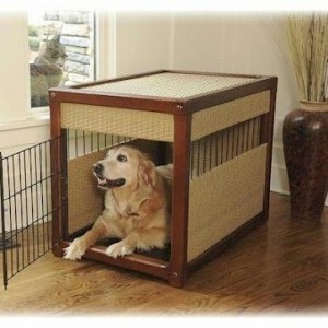 Mr. Herzher’s Deluxe Dog Crate – Large