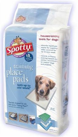 Spotty Training Place Pads – 10 Pack