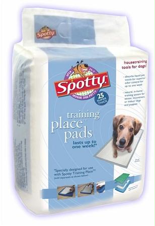 Spotty Training Place Pads – 25 Pack