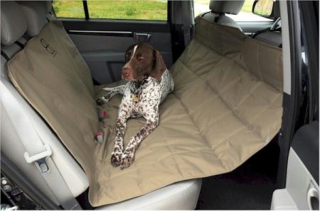 Hammock Car Seat Pet Protector – SUV/Tan