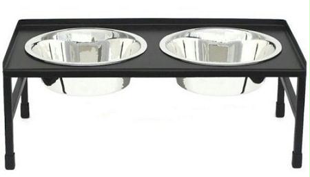 Tray Top Elevated Dog Bowl – Large